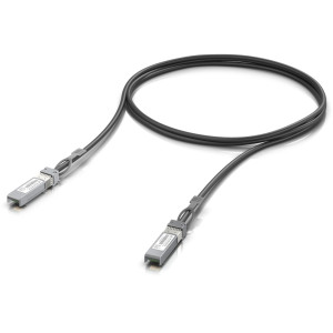 Кабель DAC Ubiquiti 25G/10G Direct Attach Cable 1m (UACC-DAC-SFP28-1M) Black